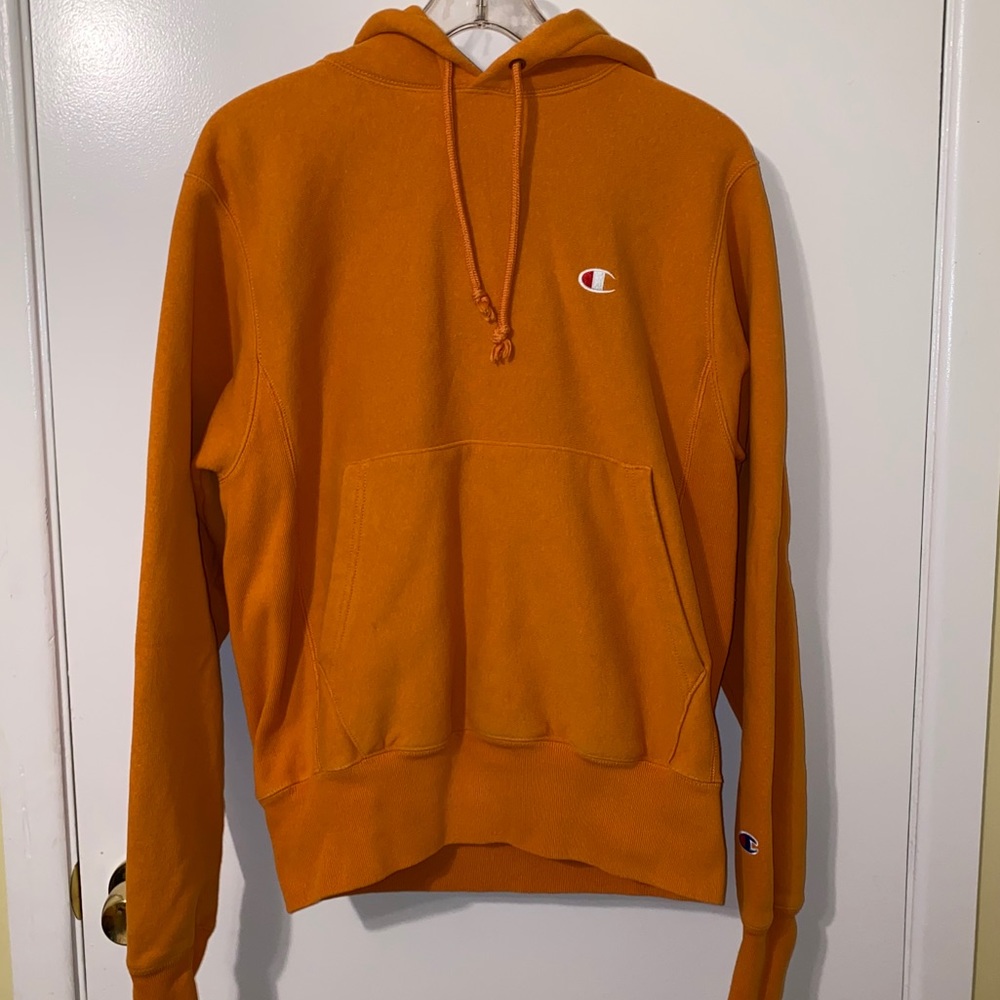 Orange Champion Hoodie